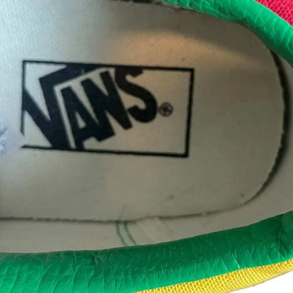 VANS Style 36‎ Sunshine Multi True White Suede Shoes Women’s Sz 8 Men’s Sz 6.5